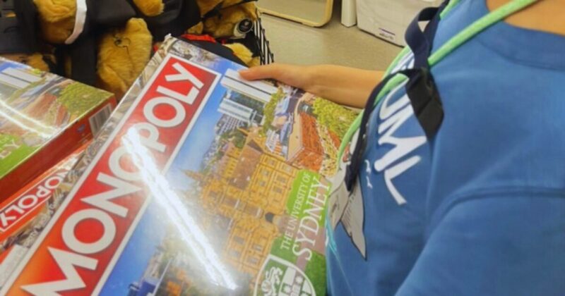 シドニー大学で見つけたモノポリー