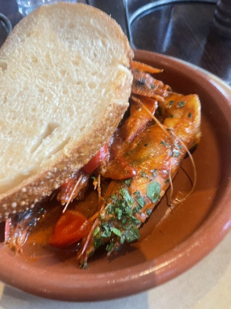 Garlic Prawns