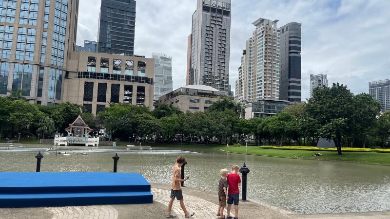 バンコクのBenchasiri公園