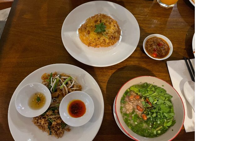 バンコク マリオット マーキス クィーンズ パークGoji Kitchenのアジアンな朝食