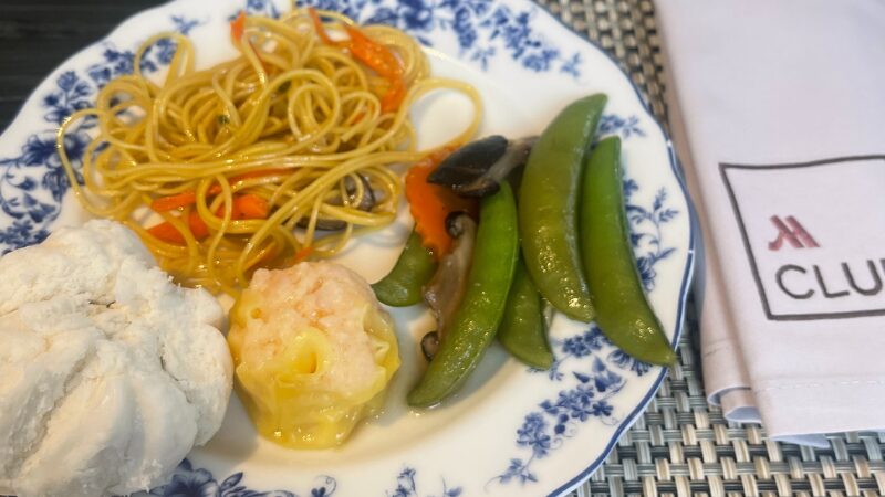 マリオットマーキース ラウンジでの朝食