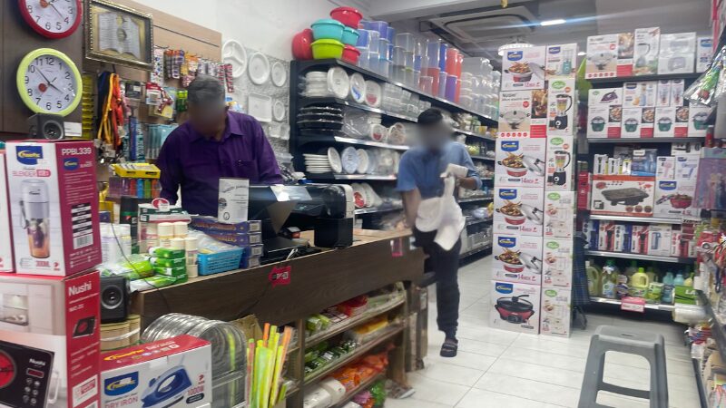 シンガポールにあるリトルインディアのお店