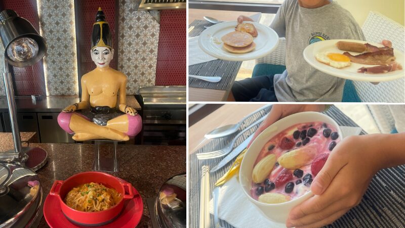 クラブメッドビンタン島の食事は和洋折衷なんでもありました。