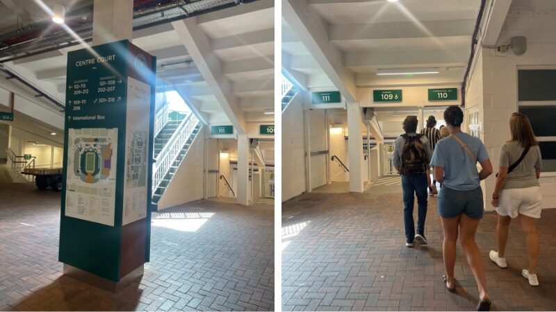 ウィンブルドン　センターコートツアー