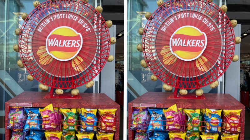 ロンドンアイの目の前にあるお土産ショップ