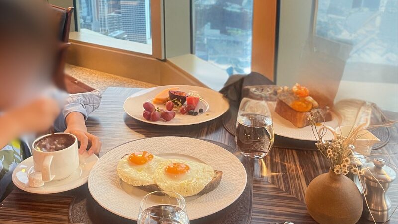 リッツカールトンメルボルンの朝食