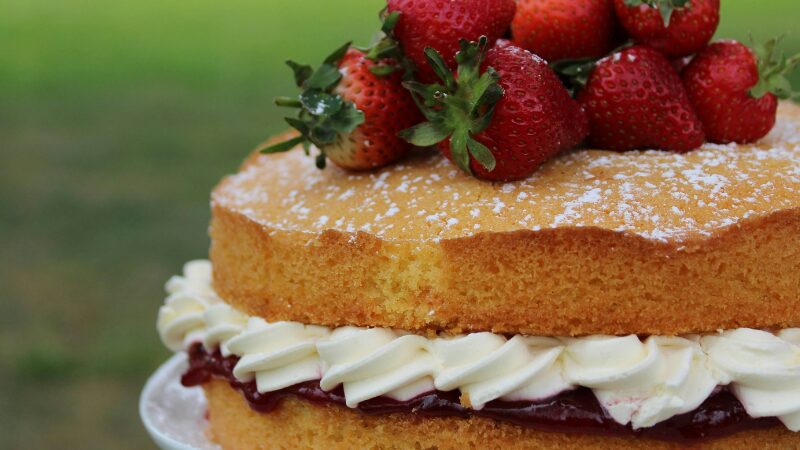 ヴィクトリアズスポンジケーキ