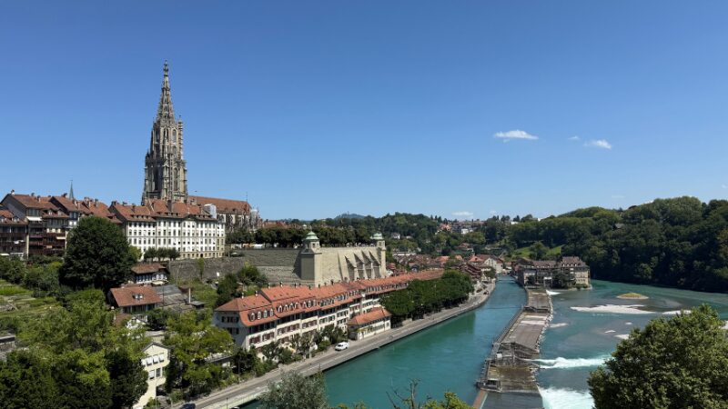 スイスのベルンのすばらいい風景
