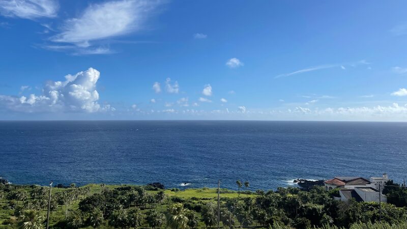 八丈島の海　八丈ブルー