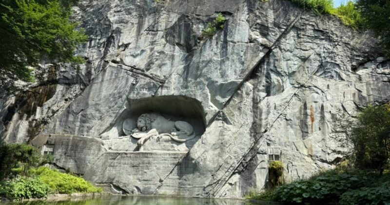 ルツェルンにある瀕死のライオン