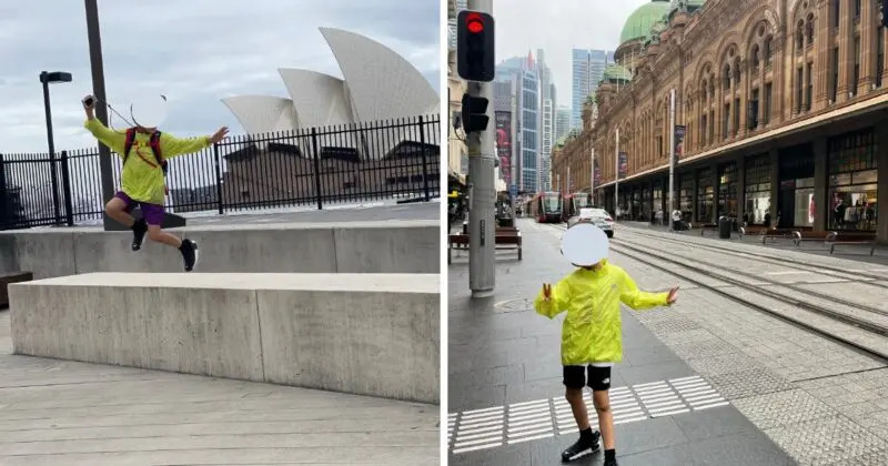 海外での子どもの洋服は目立つ色がおすすめ